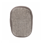 Touche Bath Soap Pouch with Charcoal & Flax Hemp - Deep Cleansing
