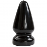 Doc Johnson TitanMen Anal Plug 4 cm x 9.5 cm Black Dual Density