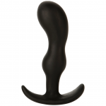 Blush Naughty 2 Anal Plug Set Silicone - Black, 3 Sizes