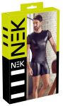 NEK Men's Shirt XL Matte Look with Powernet Inserts Black
