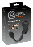 REBEL RC Silicone System - Intimate Dual Ring with Remote Plug, Black
