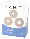 FROHLE LS004 Set of 3 Intimate Support Rings, 16/21/26 mm, TPE