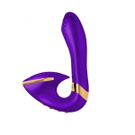 Shunga Soyo Intimate Dual Motor Vibrator - Purple, 170 mm, Rechargeable