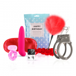 Loveboxxx Let&rsquo;s Celebrate 7-Piece Couples Gift Set with Accessories
