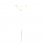 Bijoux Indiscrets Magnifique Gold Pendant - Adjustable Necklace & Accessory
