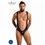 Passion Body Bruno Black L/XL - Elegant Mesh Lingerie Bodysuit