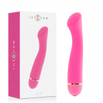 Intense Lilo 20-Speed Silicone Massager Pink 17.7cm Waterproof Ergonomic