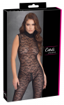 Cottelli Lingerie Lace Jumpsuit S - Sleeveless, 2-Way Zip, Black