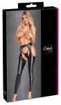 Cottelli PARTY Matte Black Chaps & String XL - Stretchy Leggings-Style Set