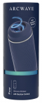 Arcwave Pow Blue Intimate Device with Suction Control, 18 cm, Silicone