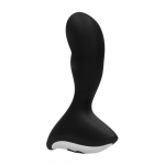 Geron 10-Speed Intimate Massager Black Silicone USB Rechargeable