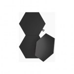 Nanoleaf Shapes Hexagons plėtimo rinkinys - papildomos &scaron;viesos panelės (3 panelės, juoda)