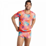 ANAIS MEN Falcon T-shirt Soft Lycra Banana Print S