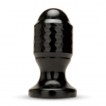 Prowler RED Diamond Plug Black - Textured Intimate Plug 10.8cm