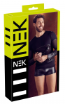NEK Men's Matte Long Sleeve Shirt with Powernet & Removable Harness S