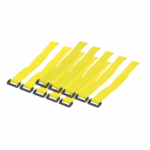 LogiLink lipnios juostos 0.3m 10vnt geltonos