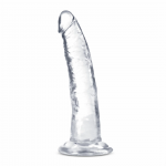 Blush B Yours Plus Lust n&rsquo; Thrust Transparent Intimate Device TPE 20 cm