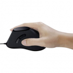 Logilink | Ergonomic Vertical Mouse | ID0158 | Wired | Optical | Black