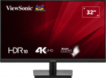 ViewSonic VA3208-4K-HD - 32 colių | IPS | 4K UHD | 4 ms | 60 Hz | HDR10, HDMI