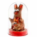 CONDOMERIE Handpainted Decorative Latex Kangaroo Model 1, Bohemian Art