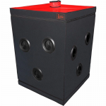SECRET DOME KINK CLUB Cabin SCANDALE Black & Red Modular Restraint Set