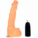 Baile Vibrating Intimate Machine with Remote & Suction Cup, Skin Tone, 22 cm