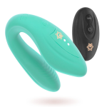 Rithual Kama Aqua Intimate Device for Couples with Remote, 10 Modes, Blue