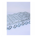 Luxe Chain Set 4x120cm with 8 Carabiners Chrome Steel Heavy-Duty Kit