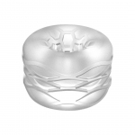 Simplicity No.93 Dual-Use Flexible Intimate System, Reversible TPE, 4cm