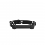 OUCH! Silicone Adjustable Bit Gag - Black, Classic Design