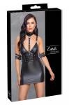 Cottelli Bondage Dress XL - Matte Black Adjustable Straps & Belts