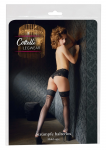 Cottelli Collection Hold-Up Stockings Seam Lace Top Black 8cm