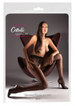 Cottelli LEGWEAR Sheer Black Tights 20 Denier Open Design Size 4