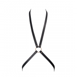 Bijoux Indiscrets Maze 8 Harness Black Adjustable Vegan Design
