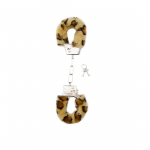 Ouch! Plush Furry Handcuffs - Adjustable Soft Cuffs, Pink Finish