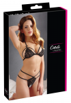 Cottelli Collection Lace Set Black XL - Elegant Two-Piece Lingerie