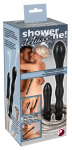 You2Toys Shower Me Deluxe Intimate Shower Set with 2 Attachments, 138 cm Hose