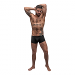 Male Power Pure Comfort Modal Wonder Short M - Soft Support Mini Briefs