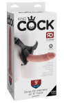 Kink by Doc Johnson Intimate System 9" Adjustable Harness Set Light