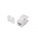 Lanberg RJ45 Keystone gniazdo - LSA kat.5E UTP 180&deg;