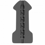 All Black Hook-Up Intimate Stimulation Device 17 cm Black