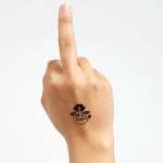 Secret Play Spicy Collection Set - 10 Temporary Tattoos, Multicolored