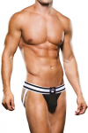 Prowler Jockstrap L Black/White - Supportive Two-Tone Athletic Model