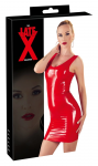 LateX Classic Sleeveless Red Dress S 0.4mm Natural Latex