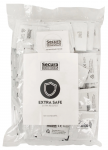 Secura Extra Safe 100pcs - Reinforced Transparent Latex System, 52mm