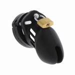 Hidden Desire Extreme Silicone Chastity System S Black 6.5cm