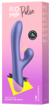 ROMP Pulse Dual Stimulation Vibrator Metallic, Waterproof, 22 cm