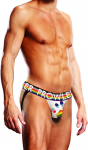 Prowler Oversized Paw Jockstrap XL White - Bold Statement Athletic Model