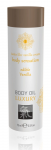 HOT Luxury Body Oil Vanilla 75ml - Aromatic Massage Formula
