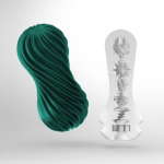 Tenga Flex II Fizzy Green Intimate Spiral System - Reusable, Textured